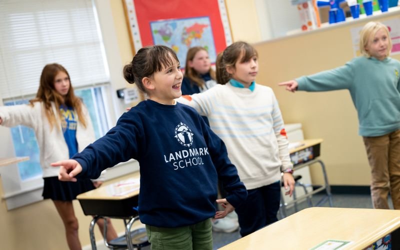landmark fund supporting students in the classroom