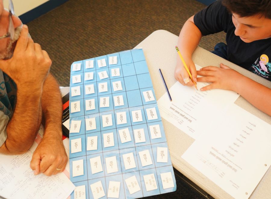 teacher and student