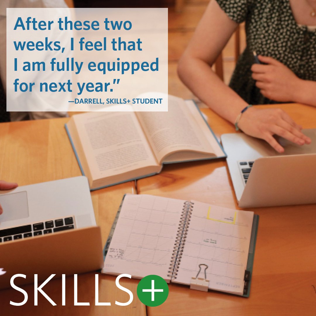 testimonial for skills plus executive function summer workshop for teens