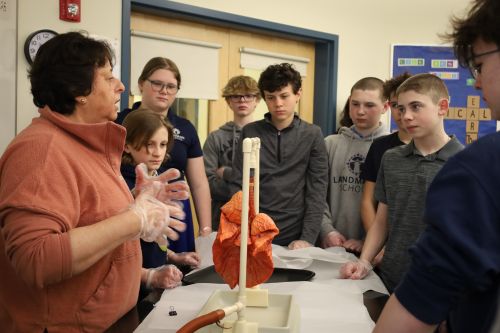 Landmark Science Students Get Hands-On with Anatomy