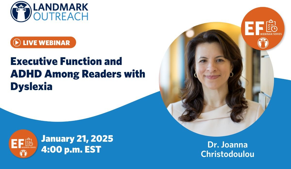 Webinar: EF and ADHD Among Readers with Dyslexia