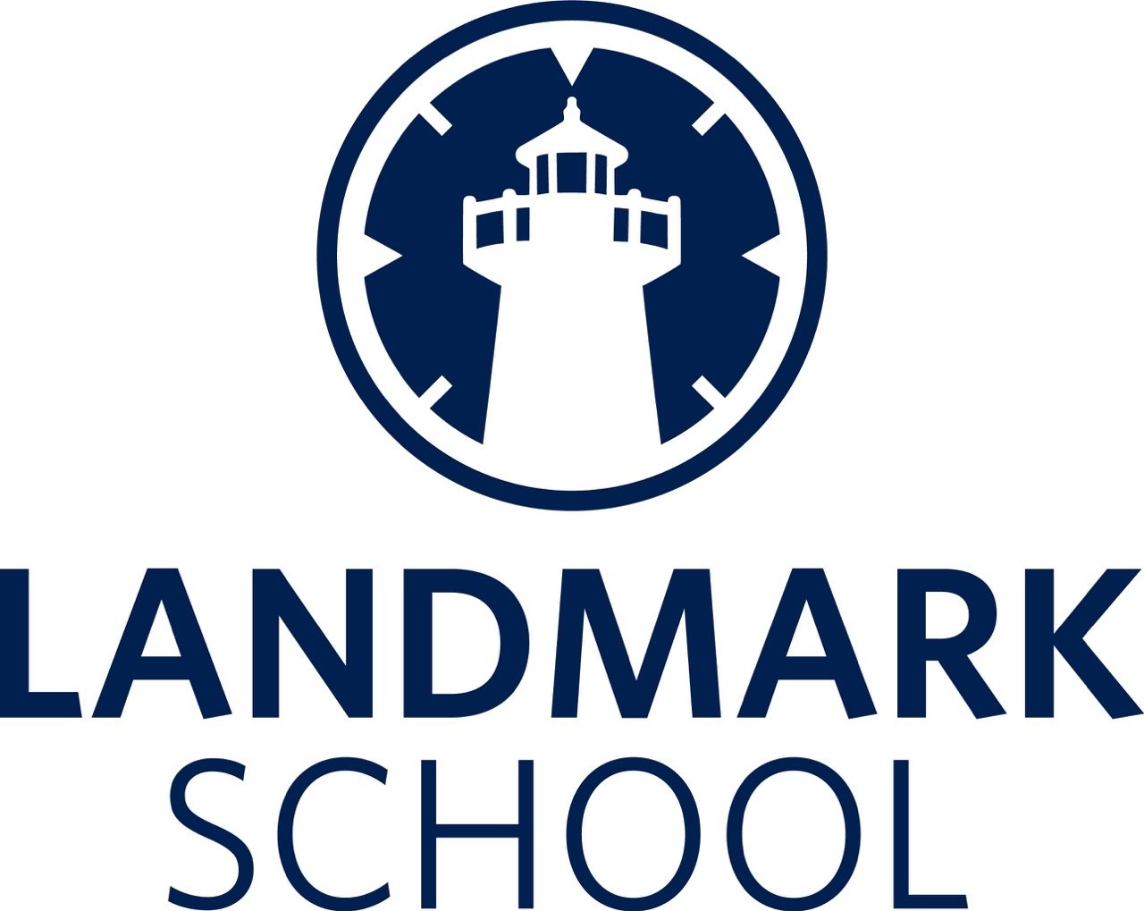 Landmark Logo stacked