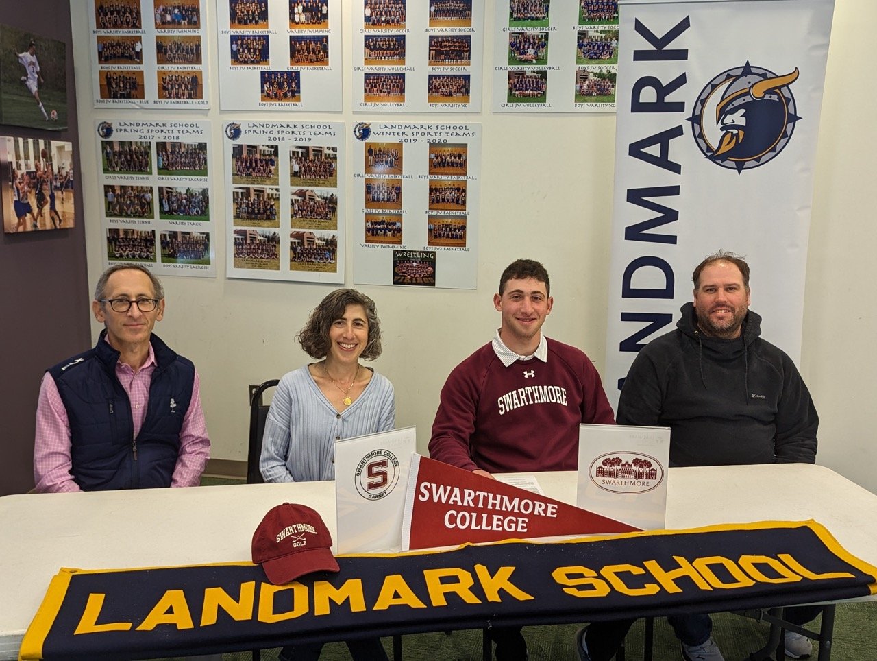 max with family and coach